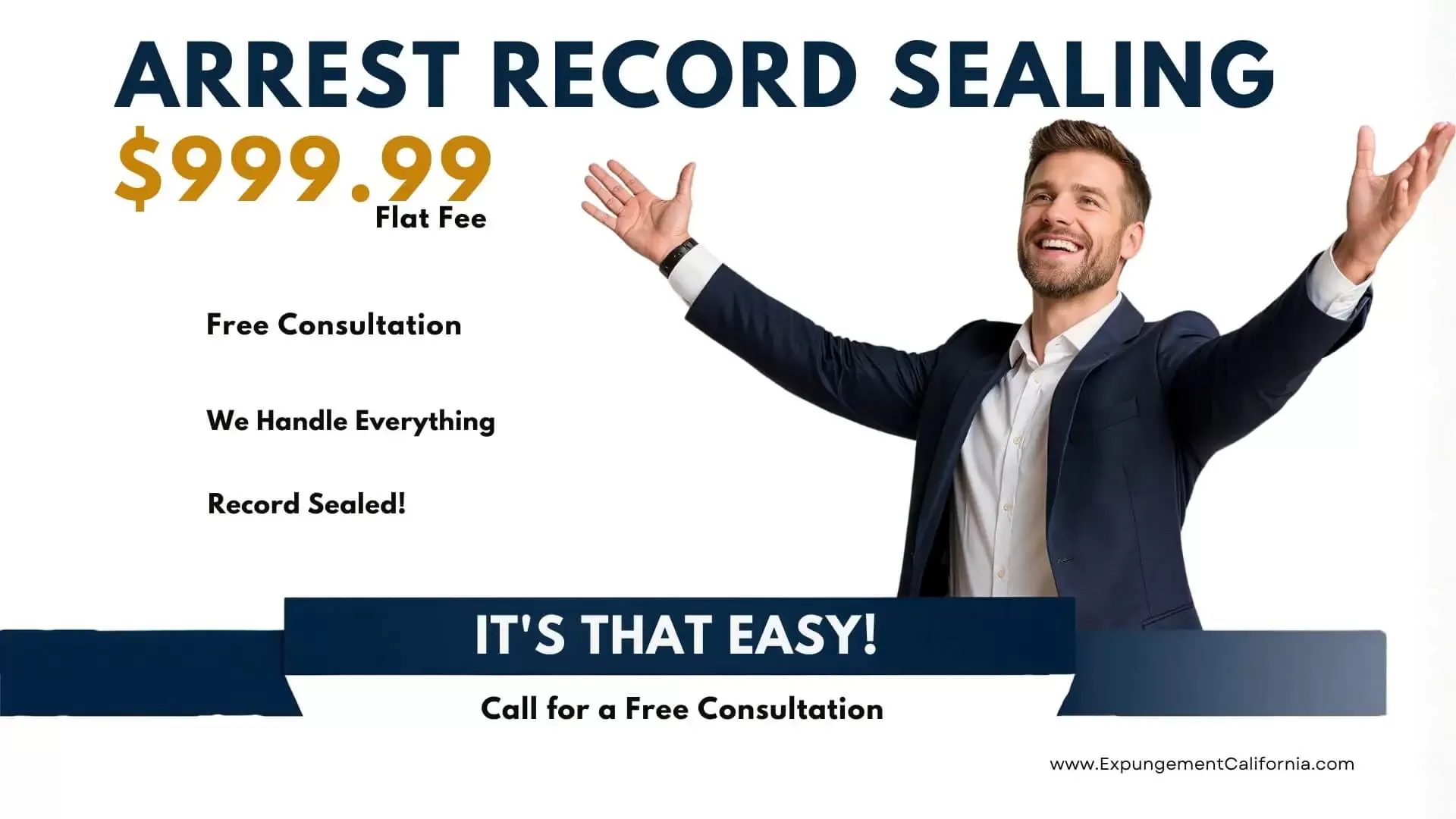 Adult Arrest Record Sealing in California